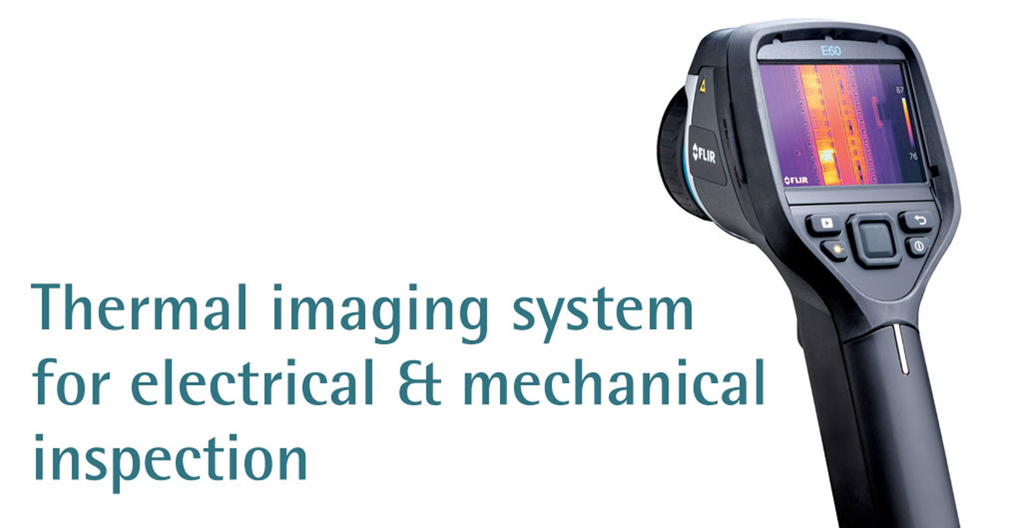 Thermal imaging system for electrical & mechanical inspection