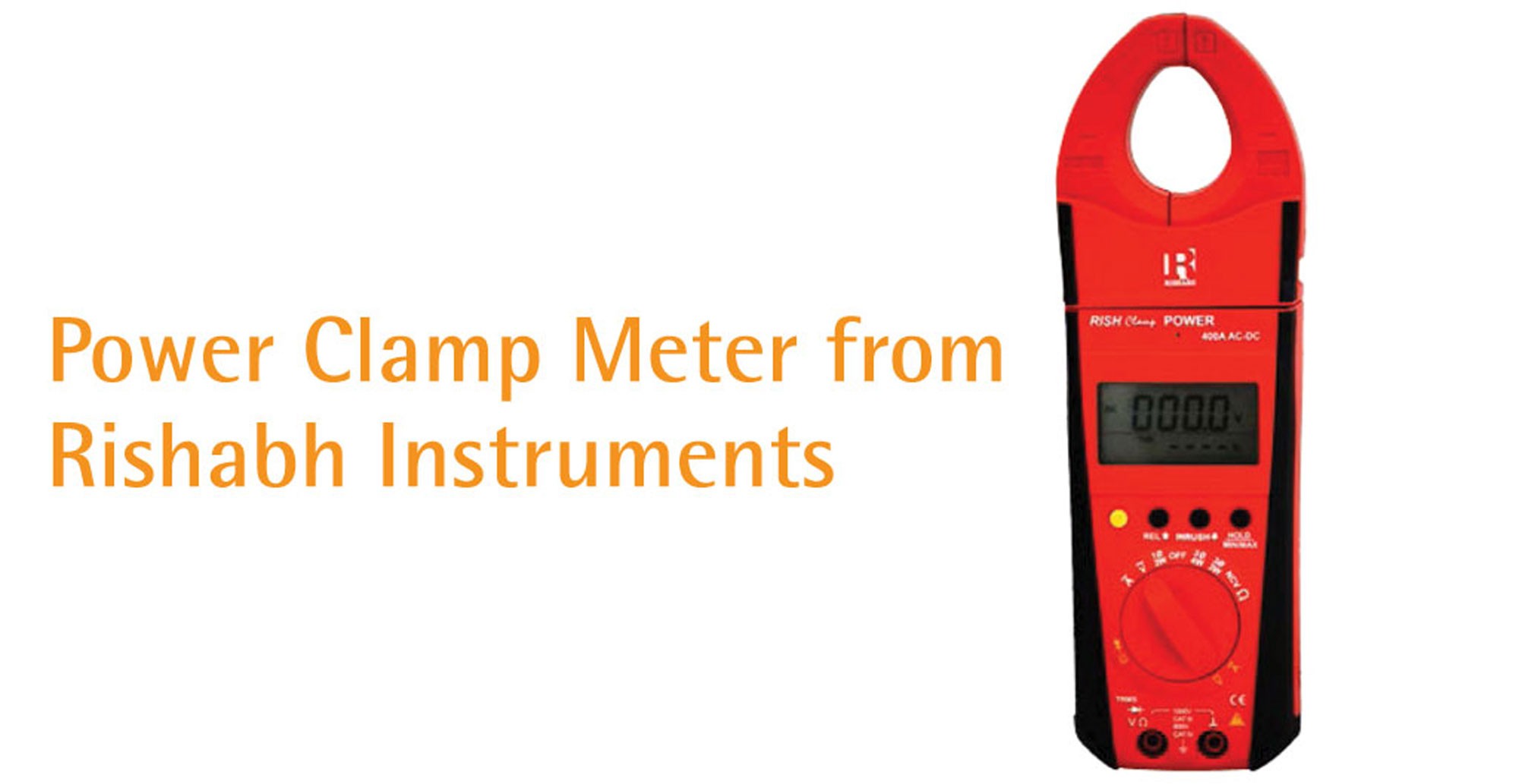 Power Clamp Meter from Rishabh Instruments