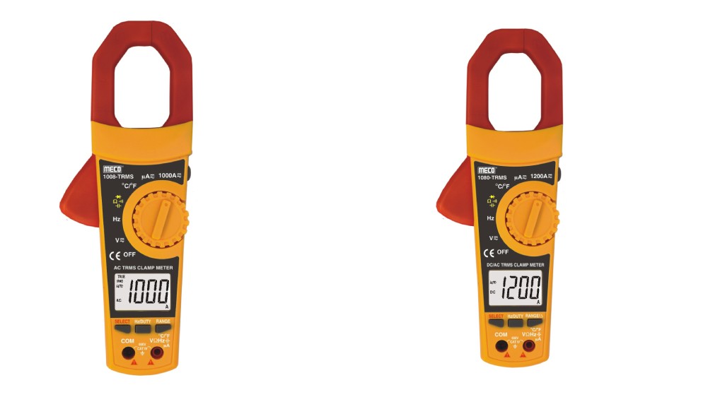 MECO’s new 6000 Count TRMS Digital Clampmeters