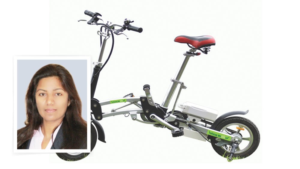 Madhuri Solar’s Electric Bicycle