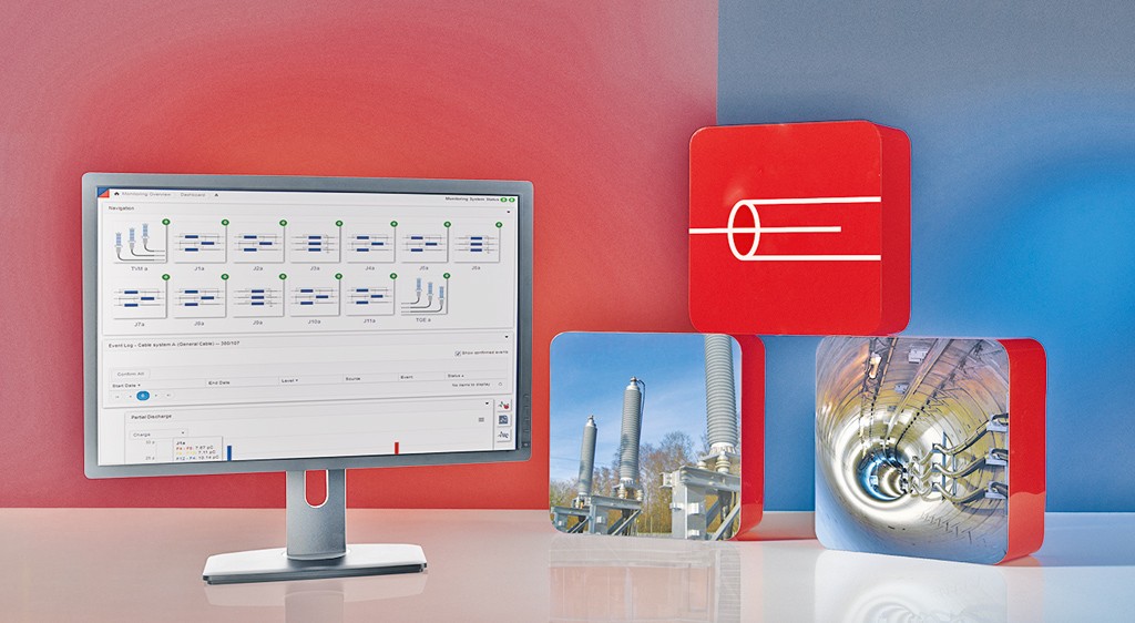 On-line partial discharge monitoring system for high-voltage cables