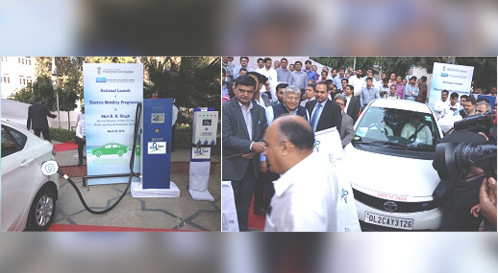 Exicom installs AC & DC electric vehicle charging station in New Delhi