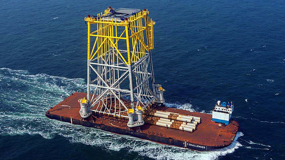 CG installs the largest offshore transmission substation in Germany
