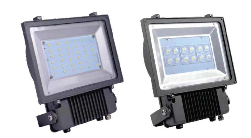 Flora flood light luminaries for industrial lighting