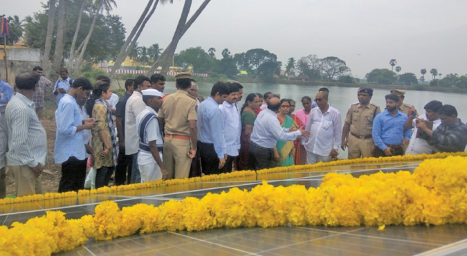 CleanMax Solar donates solar plant to Komaravolu Gram Panchayath