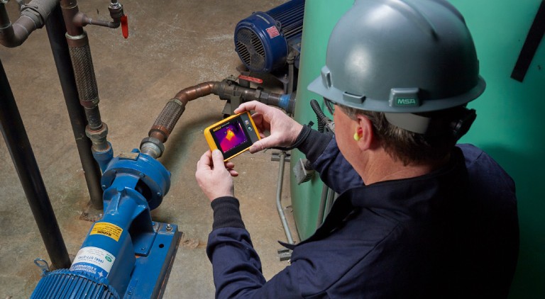 Rugged, portable thermal camera for industrial inspection