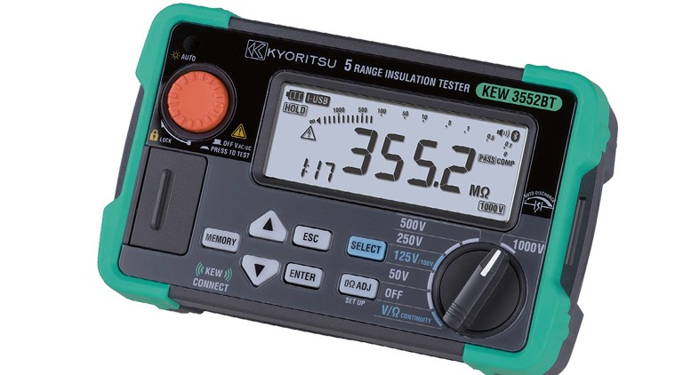 Kyoritsu offers complete range of insulation testers