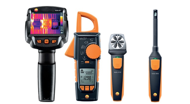 Testo bluetooth thermal imagers and connecting smart devices