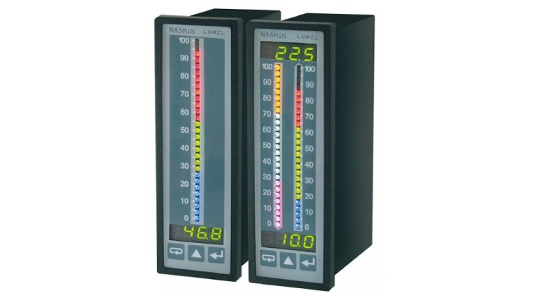 Digital bar-graph meters for single and dual channels
