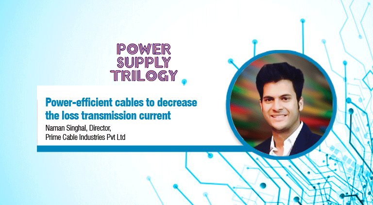 Power-efficient cables to decrease the loss transmission current