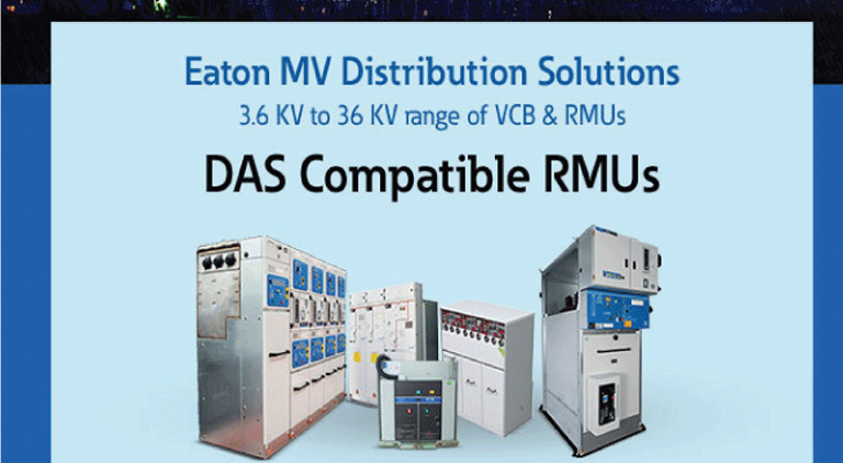 Eaton introduces a new range of RMUs from 12KV to 36KV in India