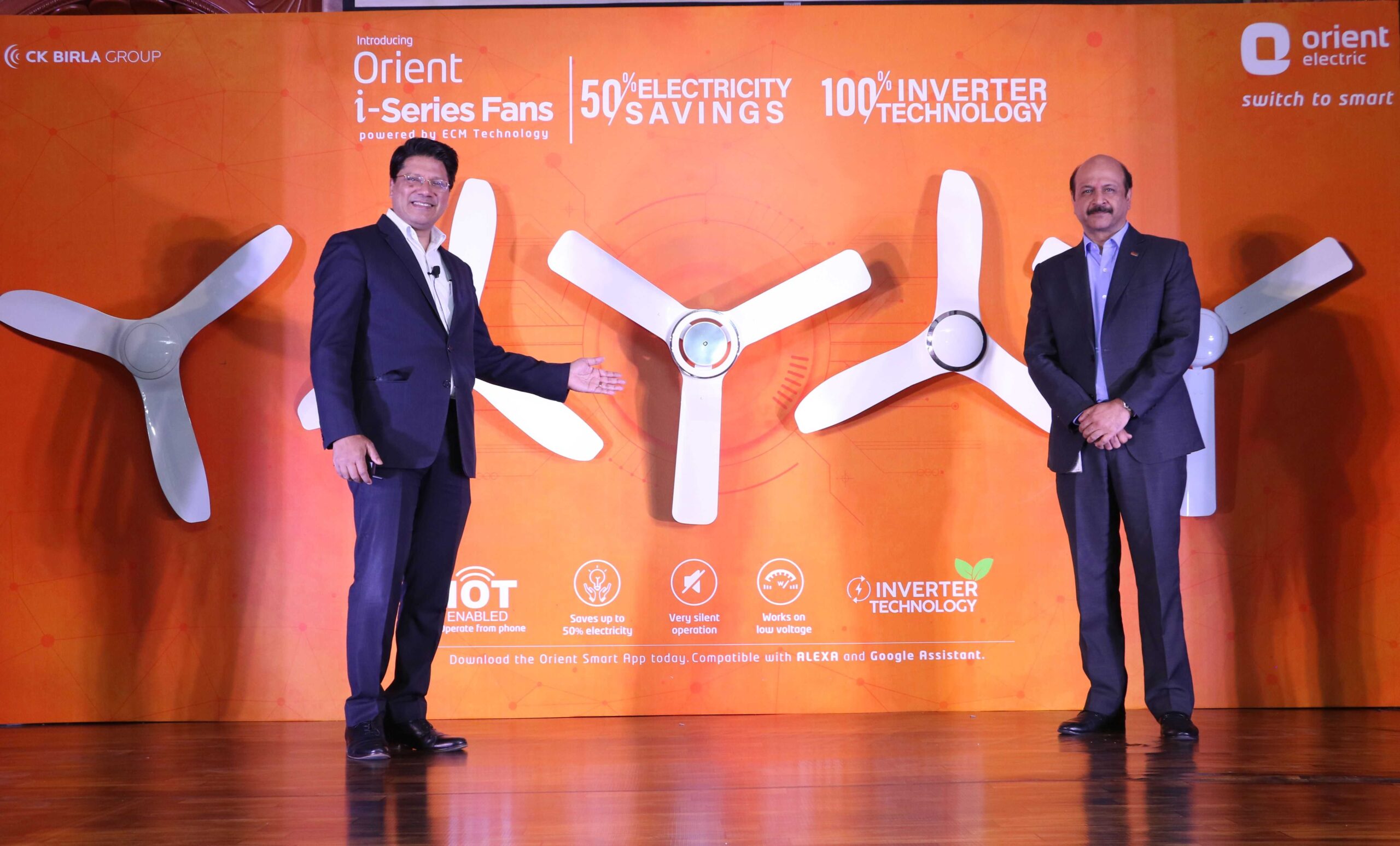 Orient Electric launches energy saving and IoT-enabled inverter i-Series fans