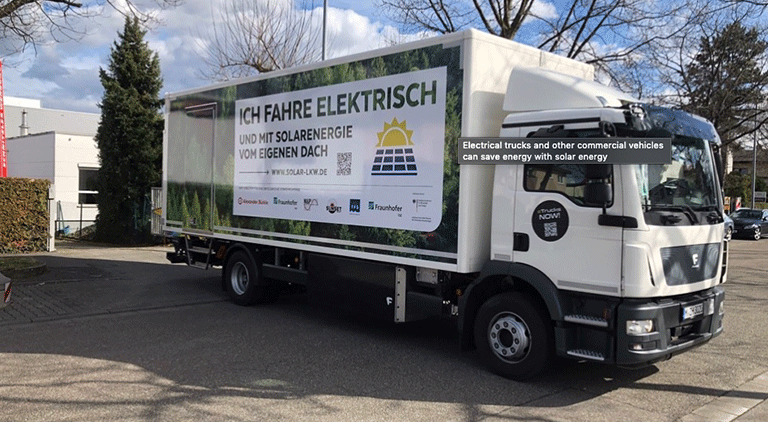 Lade-PV Project Begins: Vehicle-integrated PV for Electrical Commercial Vehicles
