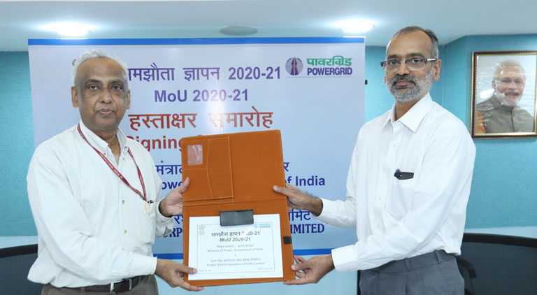 Powergrid signs MoU with power ministry detailing 2020-21 targets