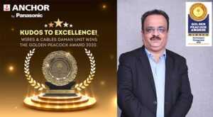 Panasonic wins Golden Peacock Award 2020