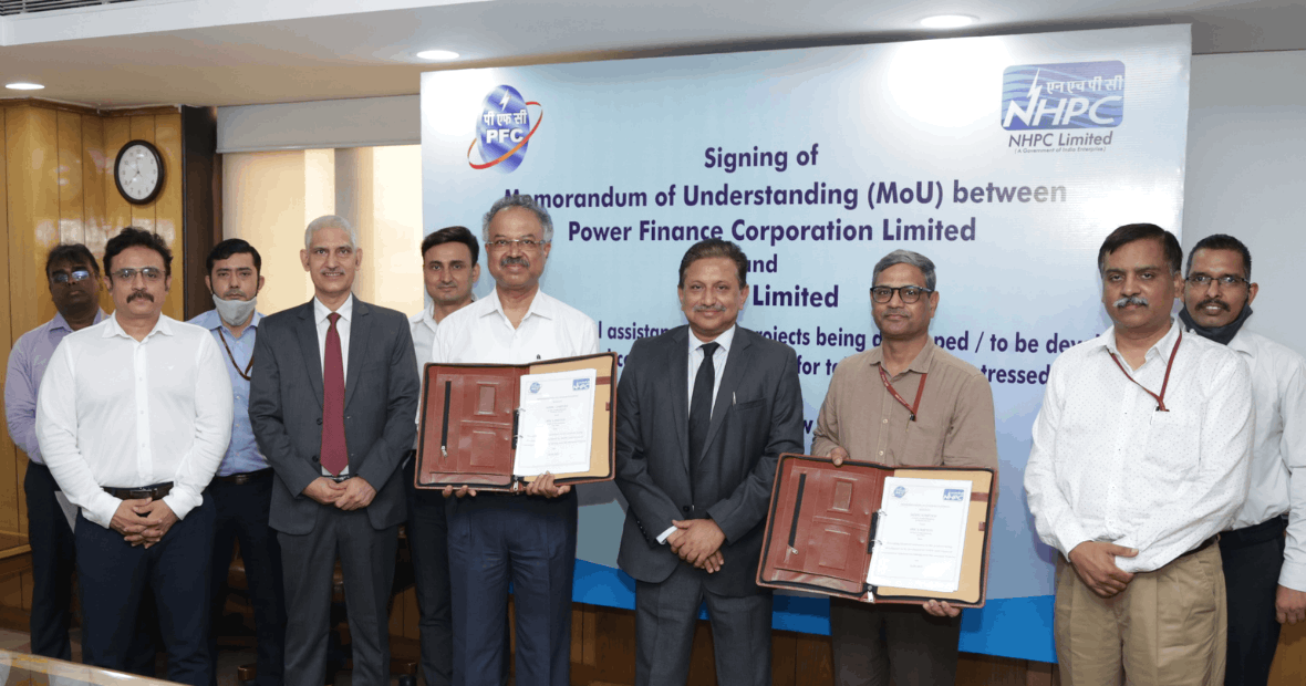 PFC in pact with NHPC for hydro projects funding