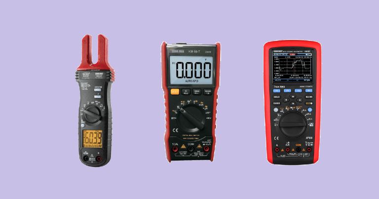 KUSAM-MECO clamp meters and digital multimeters