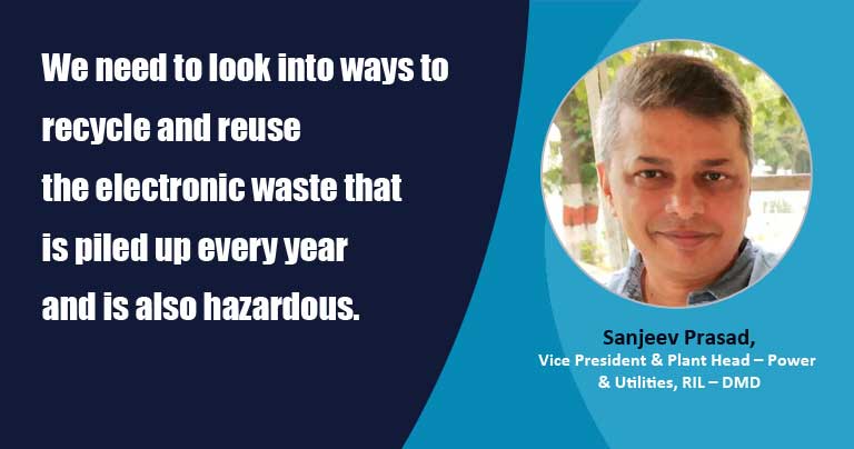 We need stringent emphasis in managing and recycling electronic waste: RIL