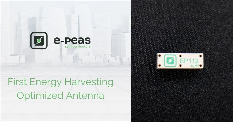 E-peas launches energy harvesting optimised antenna