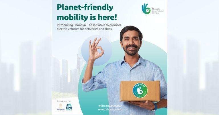 NITI Aayog launches Shoonya campaign for clean mobility