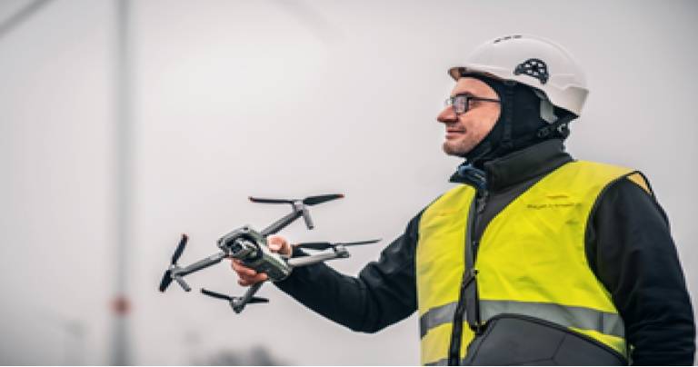 Sulzer Schmid’s new ultra-portable drone for wind turbine inspections