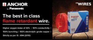 The best in class flame retardant wire, Anchor Panasonic