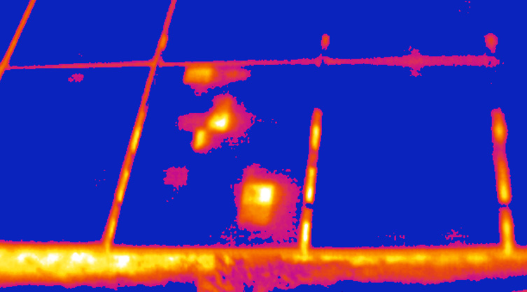 Thermal imaging technology to improve  operations of photovoltaic power stations