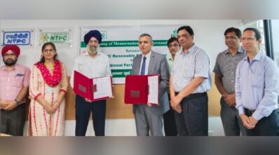 NTPC REL and NFL tied up to collaborate in Renewable Energy_EPR