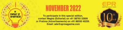 Anniversary news Letter-EPR Magazine-November 2022