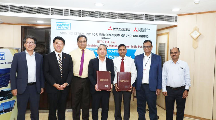 NTPC, Mitsubishi Heavy Industries signs MoU to demonstrate hydrogen co-firing