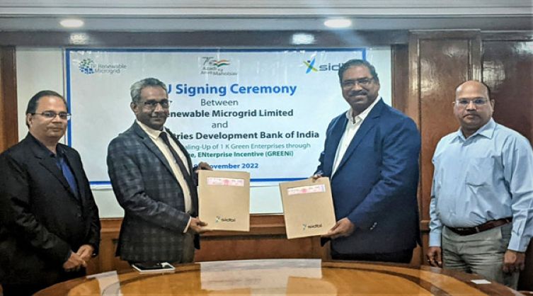 TPRMG, SIDBI aims to set-up1000 green rural enterprises
