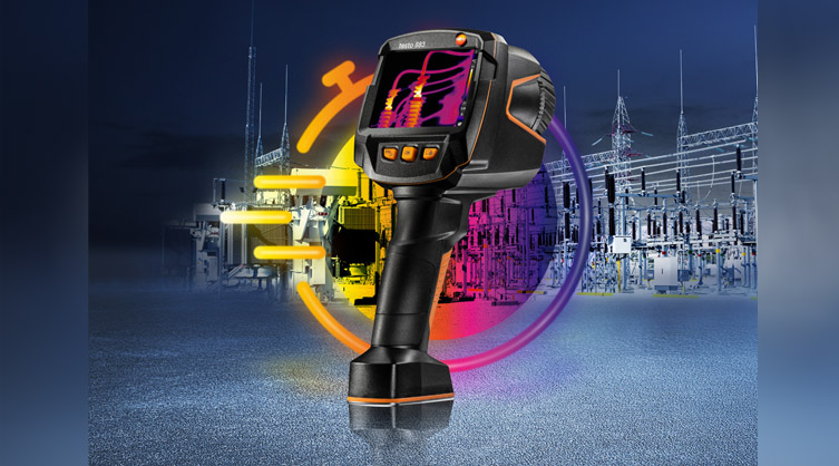 Testo 883 thermal imagers with super-resolution infrared technology