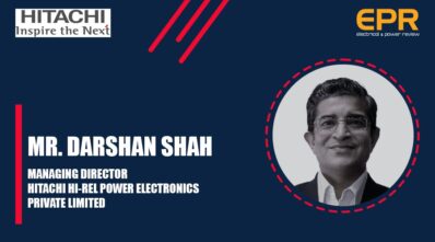 Mr. Darshan Shah, Managing Director, of Hitachi Hi-Rel Power Electronics