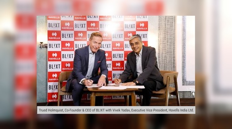 Havells with Blixt Tech AB boosts their electrical sector
