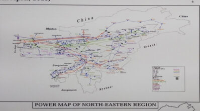 Fig-1: Transmission Line Corridor in NER