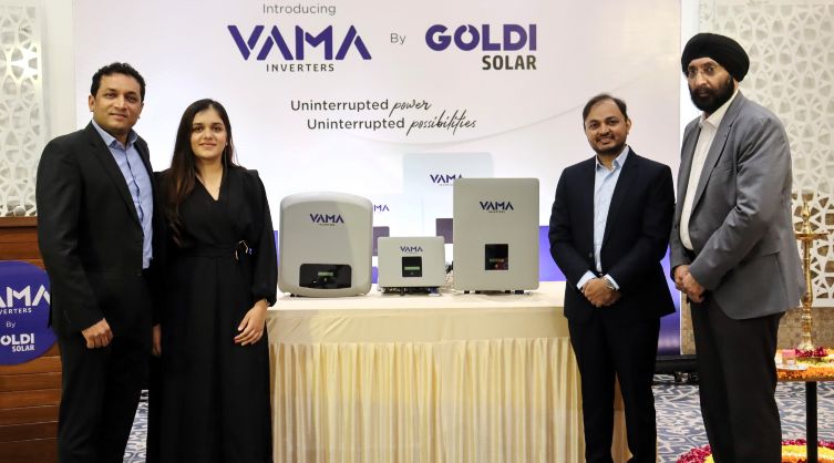 Goldi Solar launches VAMA on-grid smart string inverters for residential and C&I markets