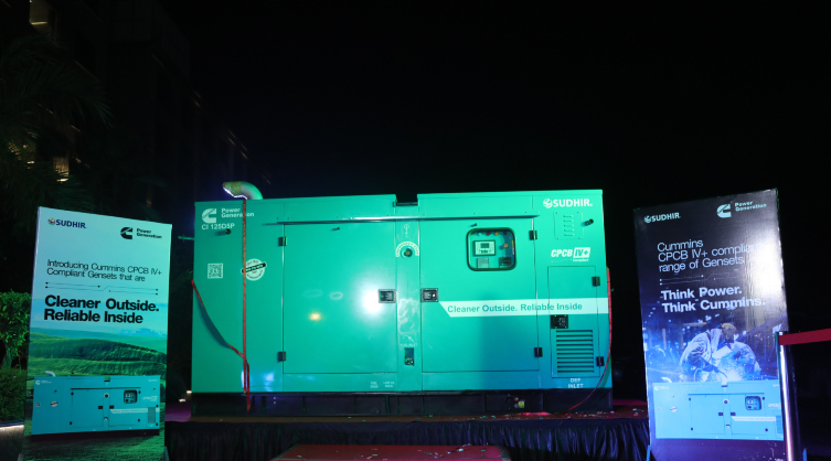Cummins India, Sudhir Power unveils CPCBIV+ compliant genset range