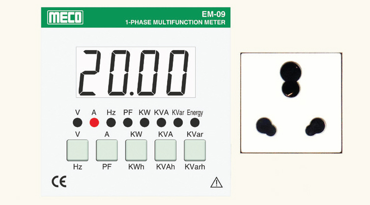 MECO revolutionising EV monitoring by EM09 series multifunction meter