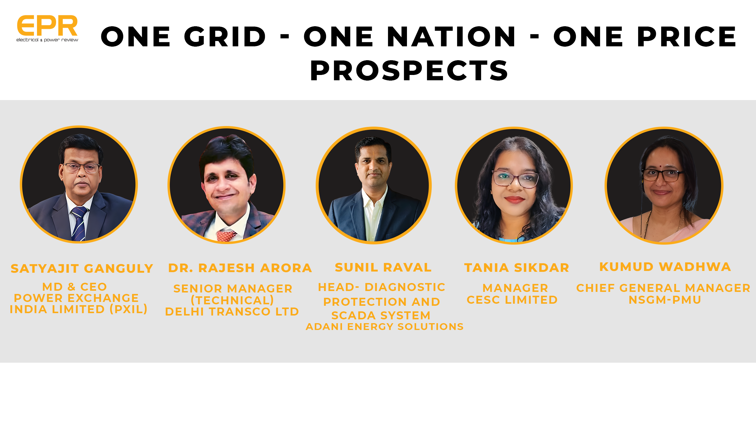 One Grid – One Nation – One Price Prospects | Panel Discussion | EPR Magazine