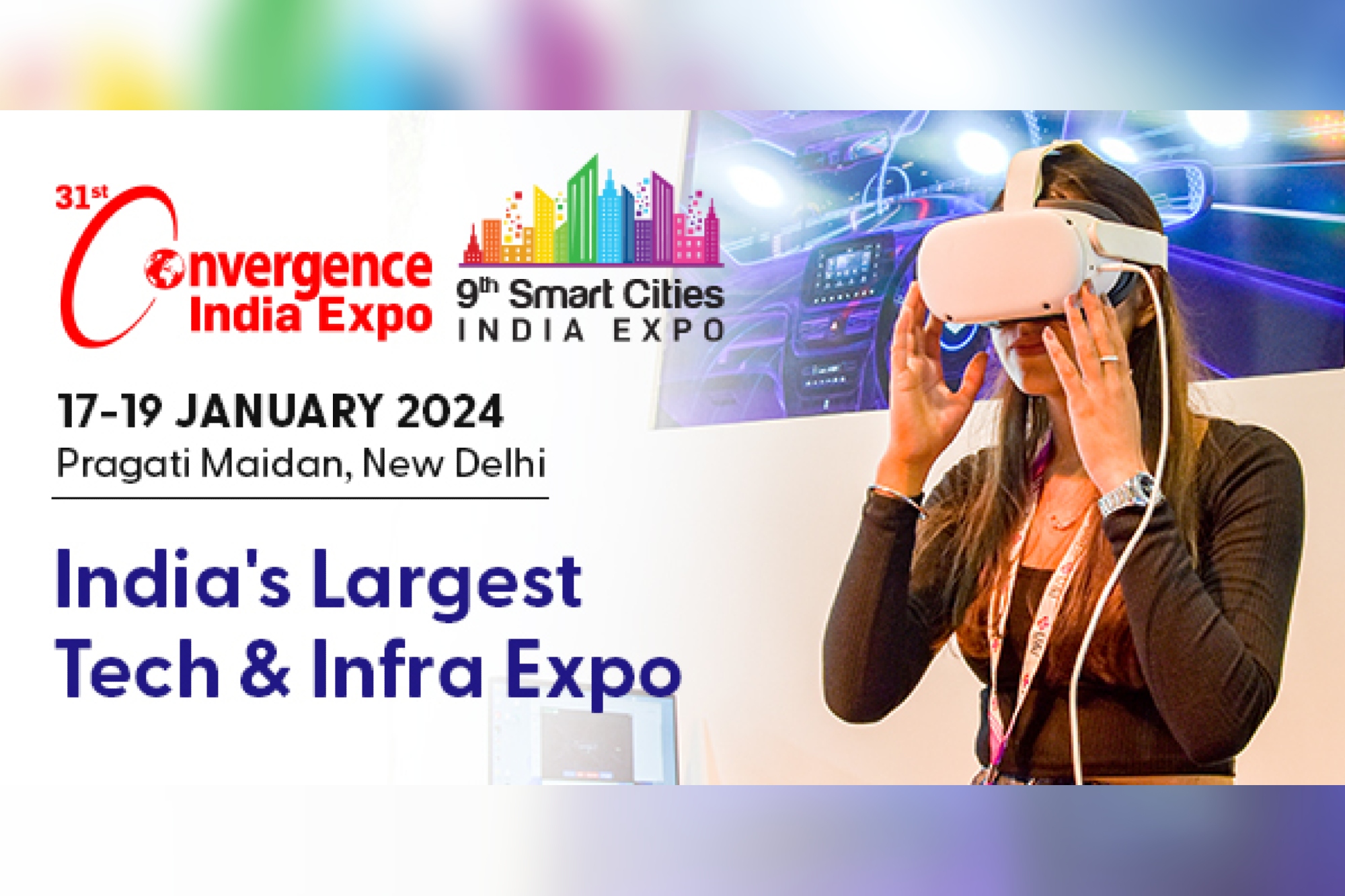 31st Convergence India & 9th smart cities expo unveils innovation