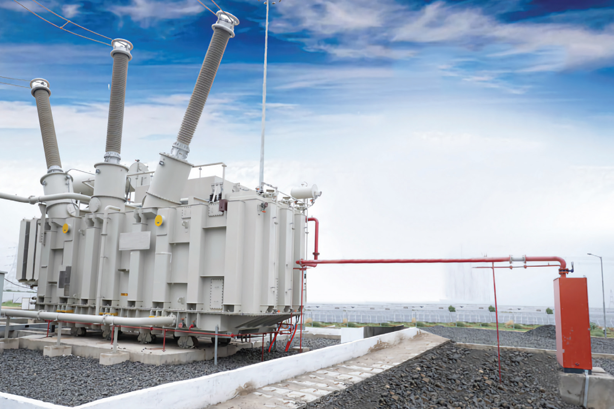 Easun MR innovative NIFPS to combat transformer fires