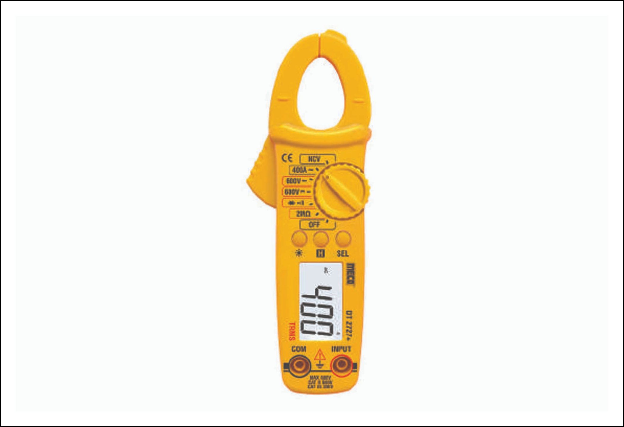 MECO unveils 3½ Digit 1999 Counts Digital Clamp Meter DT 2727+