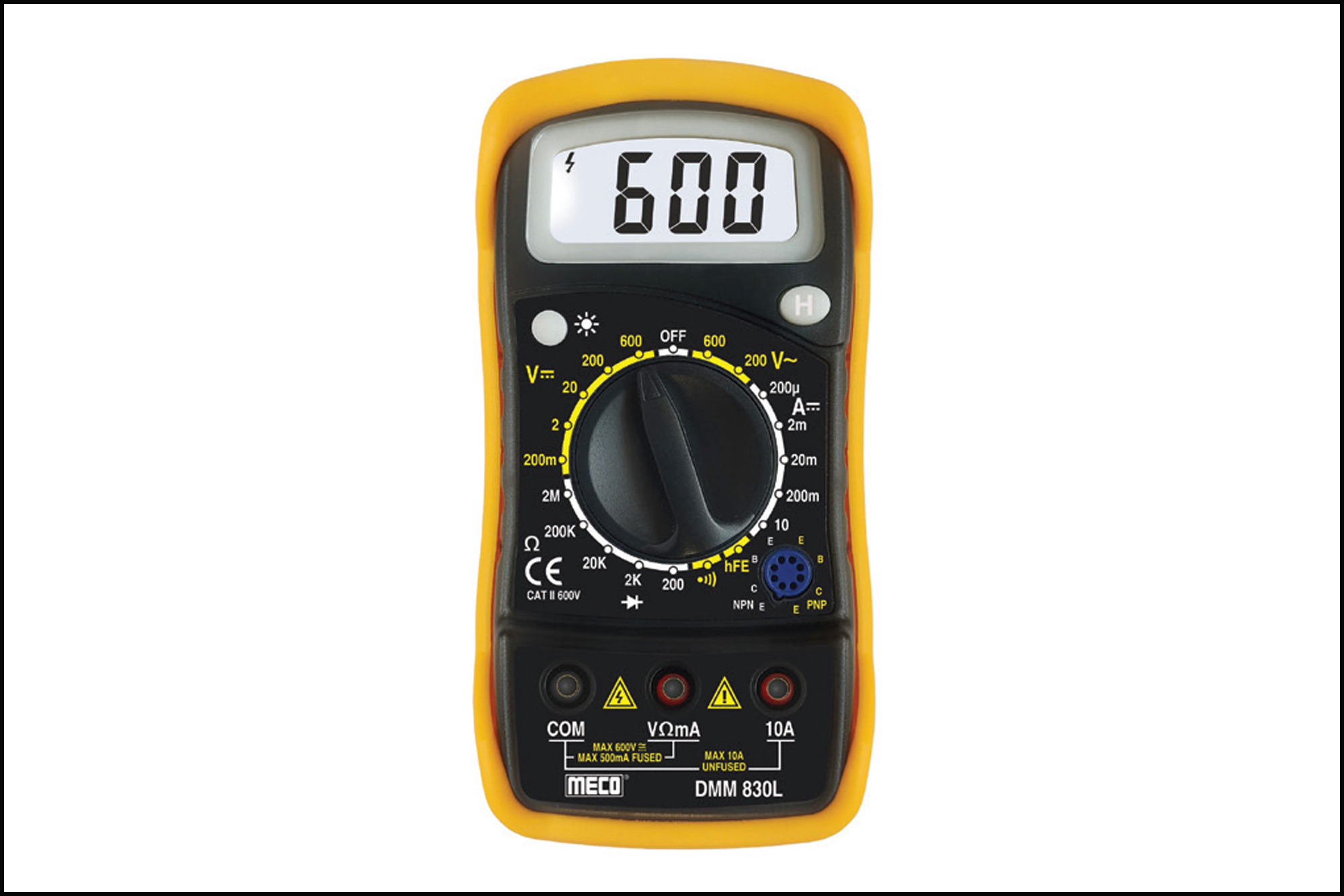 Innovative digital multimeter DMM 830L provides unparalleled visibility and precision