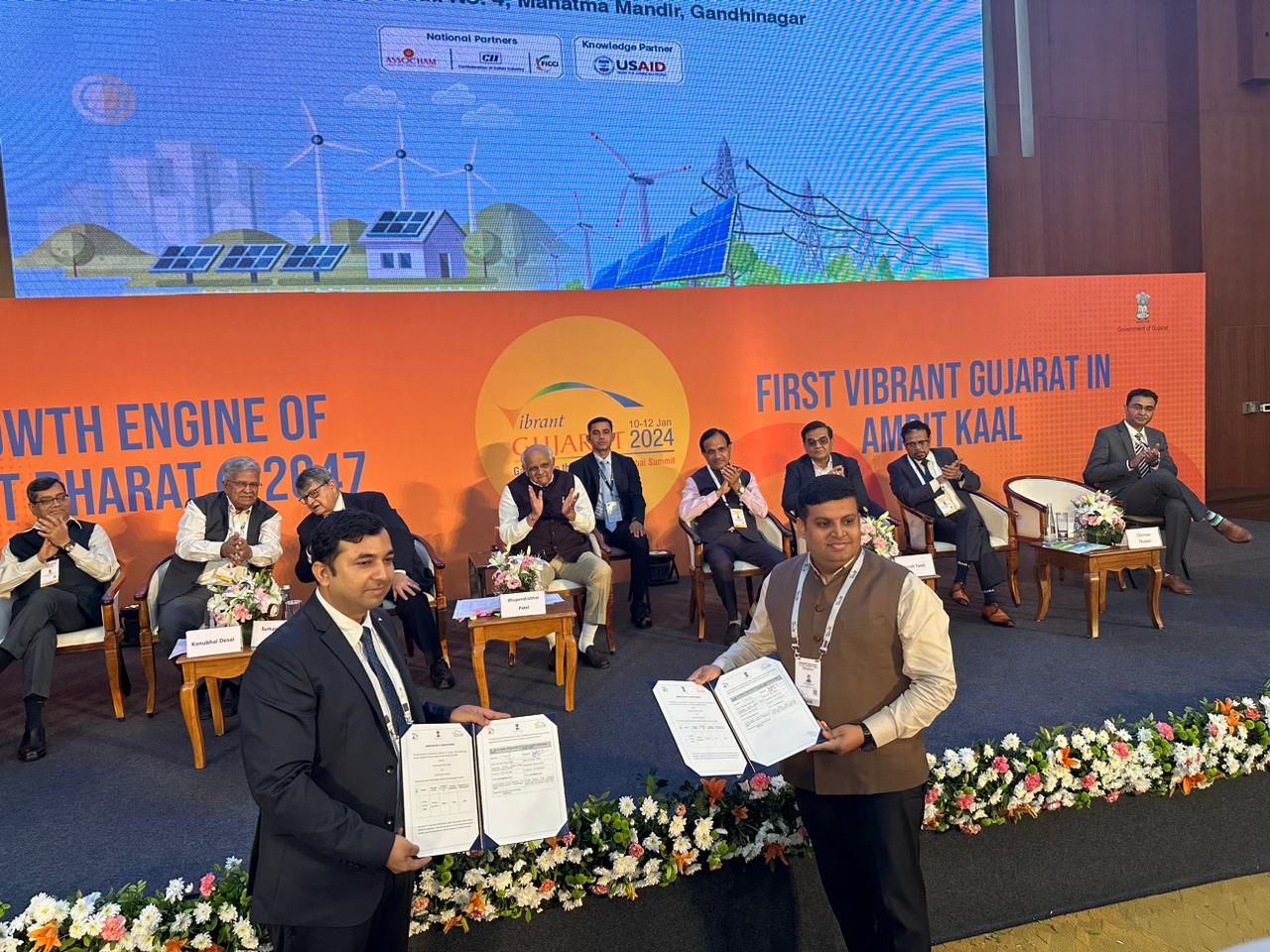 Grew energy Inks INR 3800 crore deal for 2.8 GW solar manufacturing unit in Gujarat