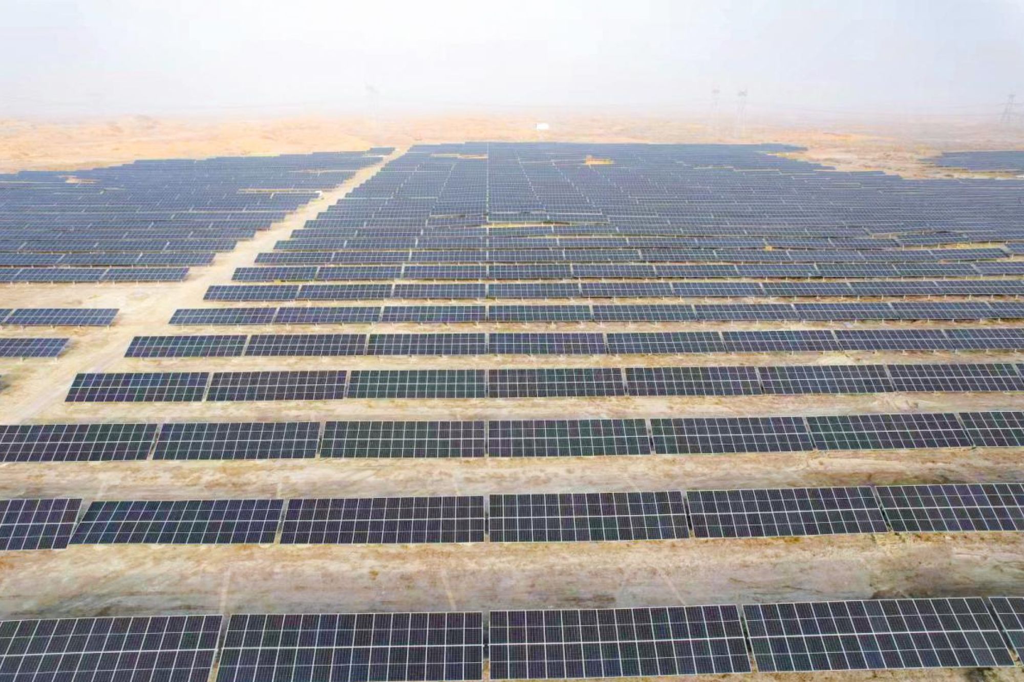 Trina solar completes 30MW project in China’s desert region