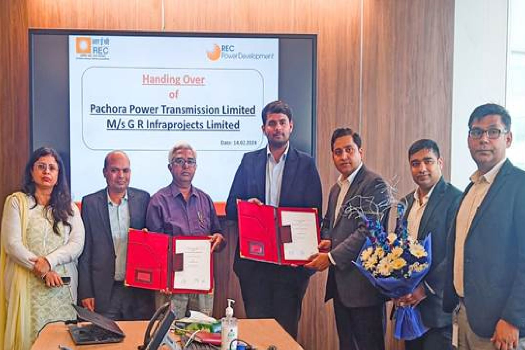 RECPDCL transfers Pachora power transmission SPV to GR Infraprojects