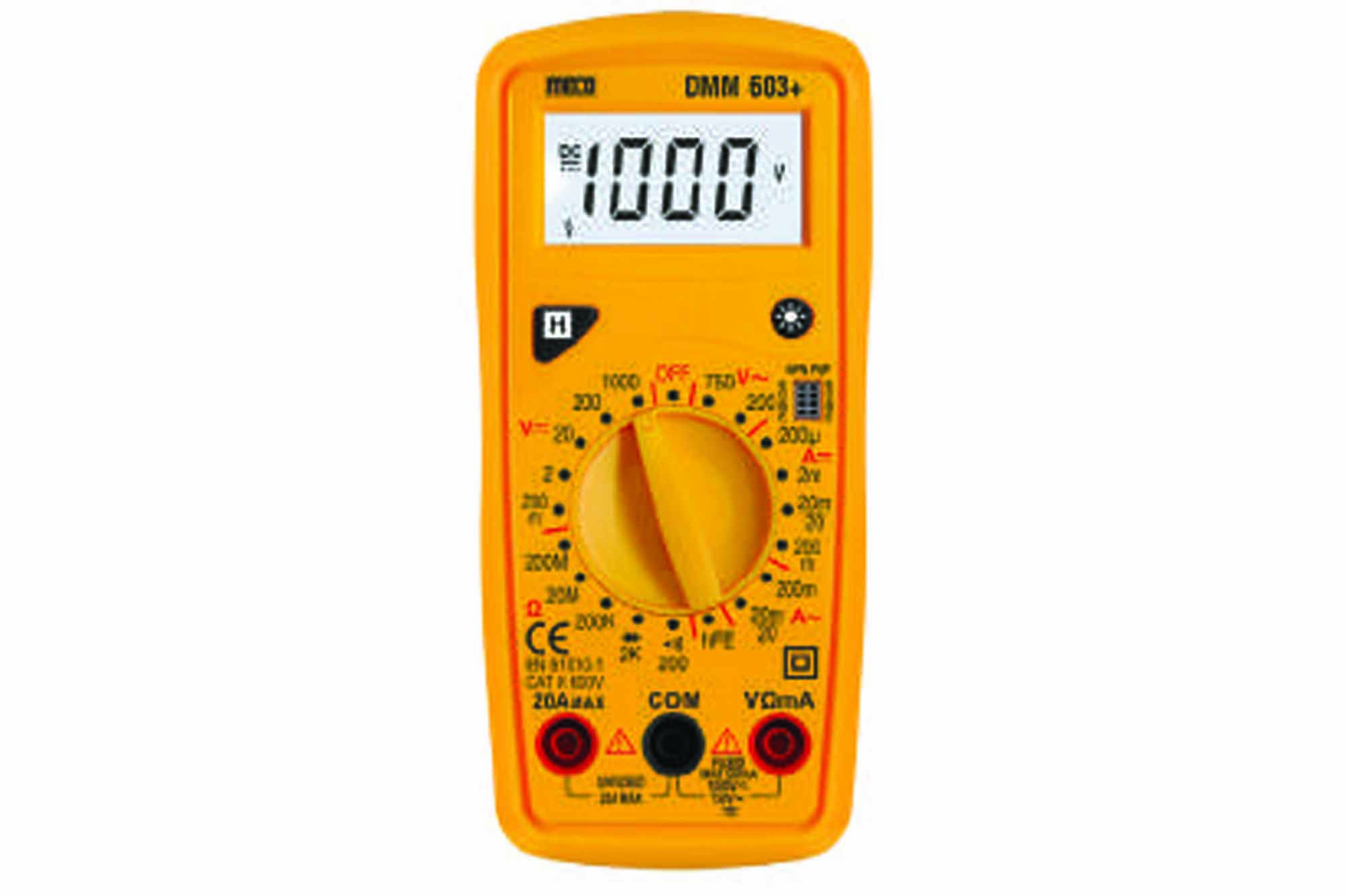 MECO unveils DMM 603+, a high-performance digital multimeter  