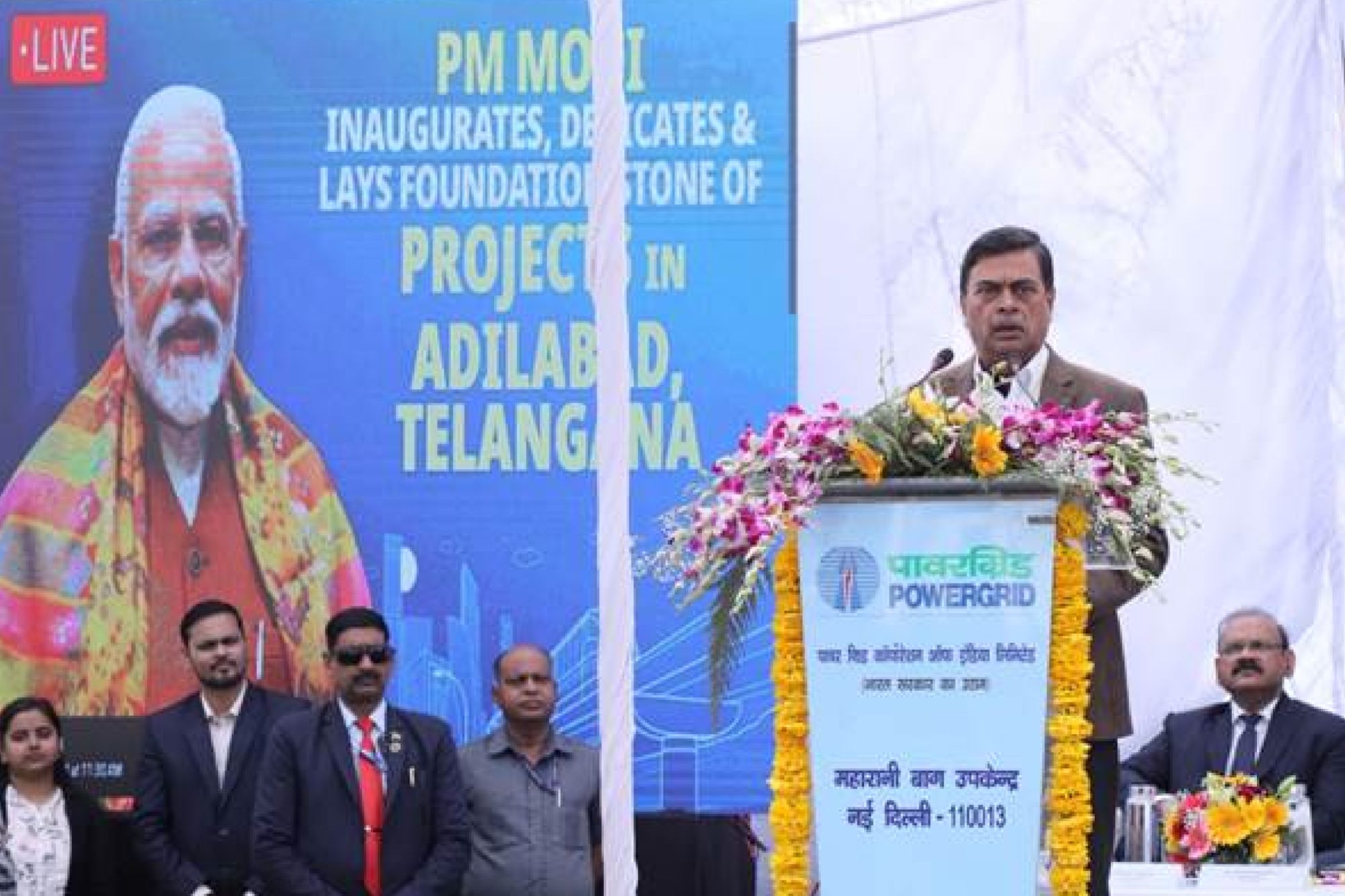 PM Modi inaugurates 800 MW capacity NTPC Unit 2 in Telangana