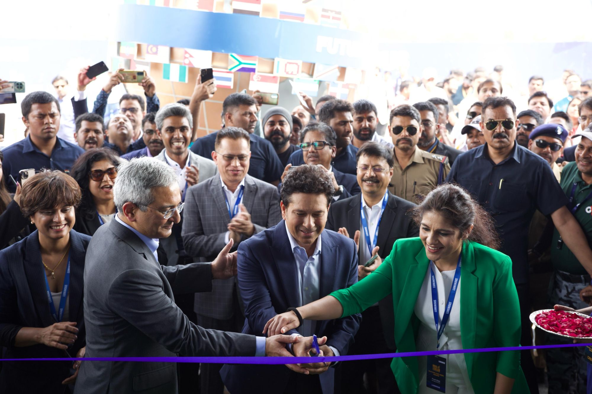Luminous Power technologies inaugurates largest solar panel factory in Uttarakhand