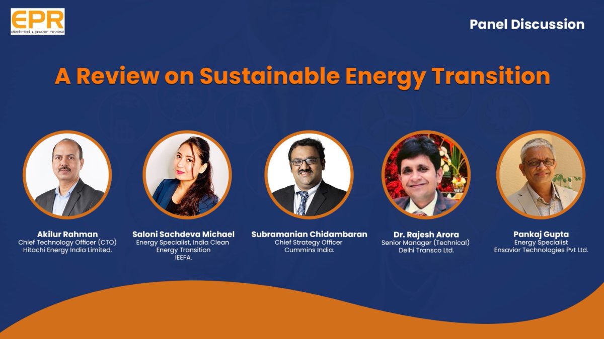 A Review on Sustainable Energy Transition | Panel Discussion | EPR Magazine